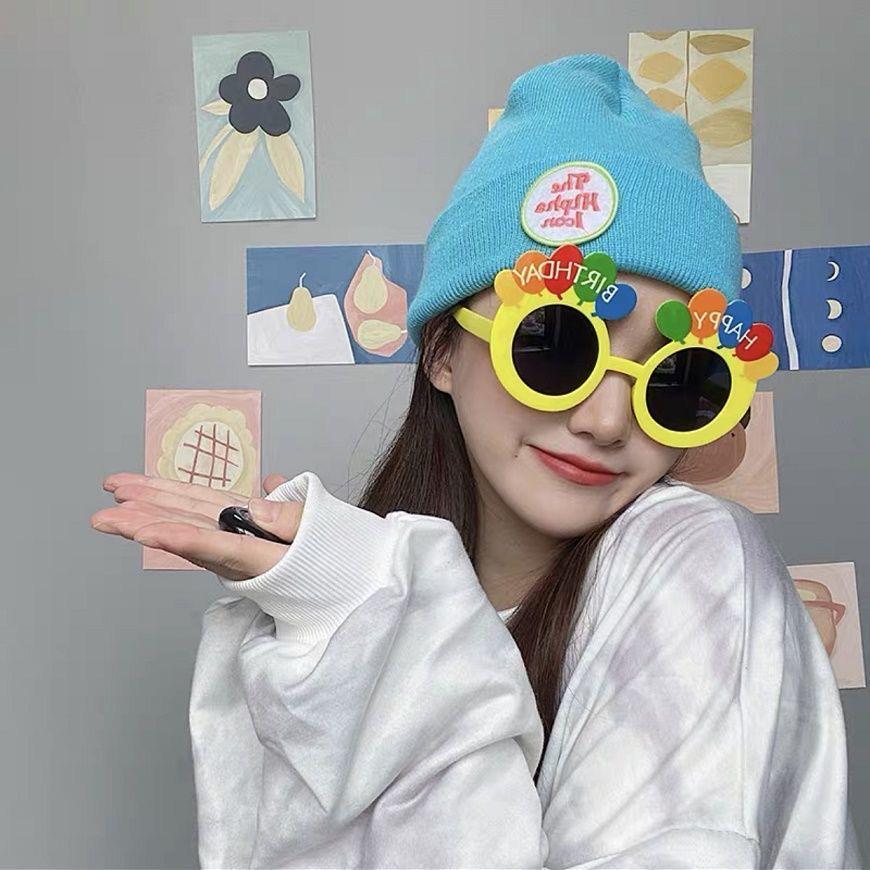 Creative Birthday Cake Pom-Pom Party Hat for Kids & Adults