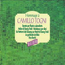 

CD TOGNI / DOROW / HEIDER / ROSBAUD / - Hommage a Camillo Togni DAT90002 Datum 1995 Italy Classical Used