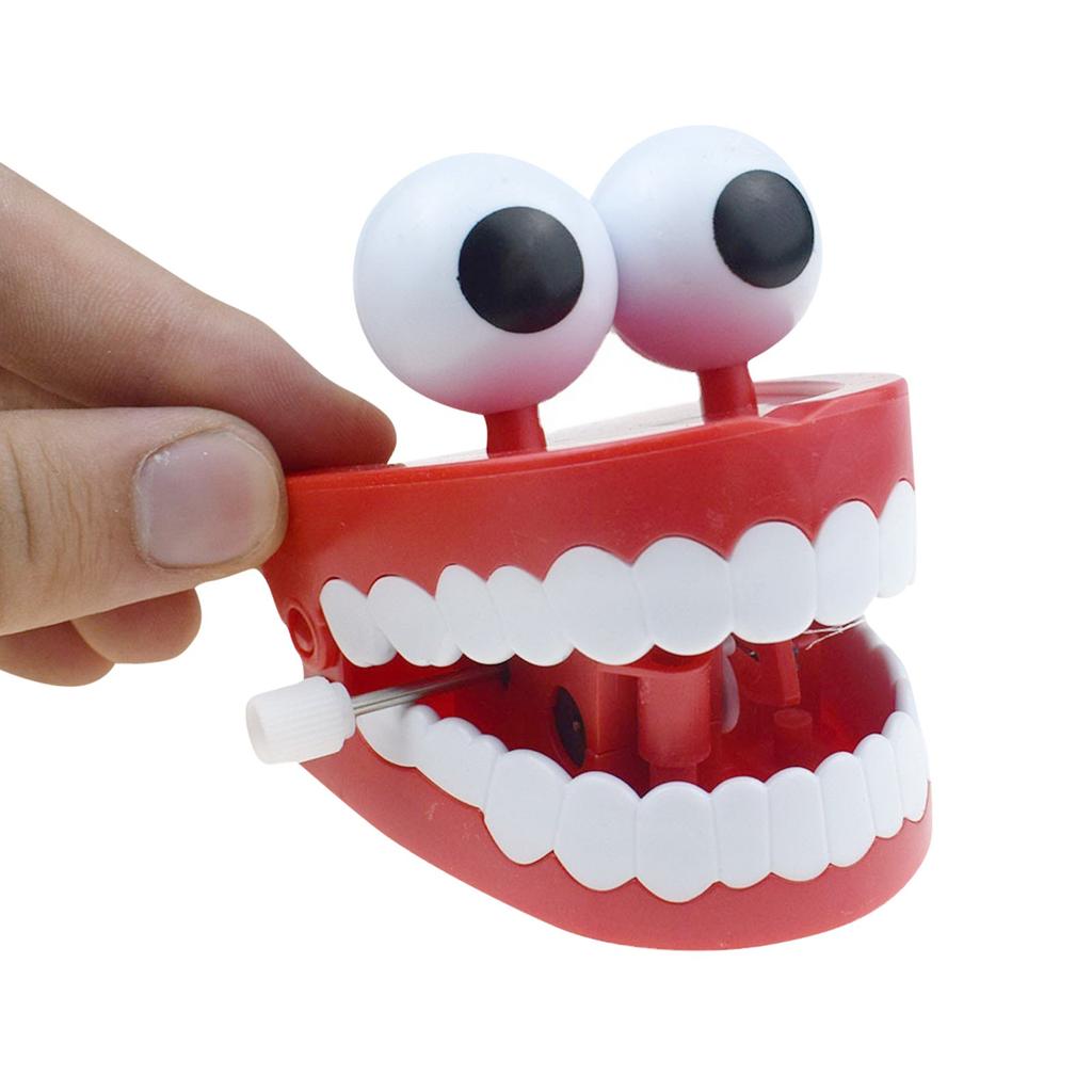Kurmalı Oyuncaklar Plastik Geveze Dişler Kurmalı Oyuncak Erken Eğitim Oyuncak Diş Oyuncak Kurmalı Diş Oyuncakları