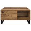 Coffee Table Reclaimed Wood 80 x 80 x 36.5 cm Wood Based Panel