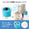 Sanwa Direct Rotating Mop, Wet Mop, Cleaner, Floor Cleaning Mop 200-CD060
