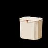 MDNG Tall No-Bend Kitchen Trash Can with Storage
