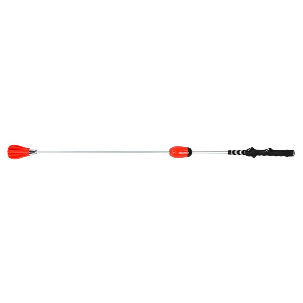 Sport Golf Swing Trainer Training Warm Up Stick Equipment Adjustable force for Adult Practicing (red )