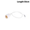 20/30/50/100/200Cm Outdoor Waterproof E27 Lamp Holder With Power Cord Socket Industrial Farm Screw String Lamp Connector