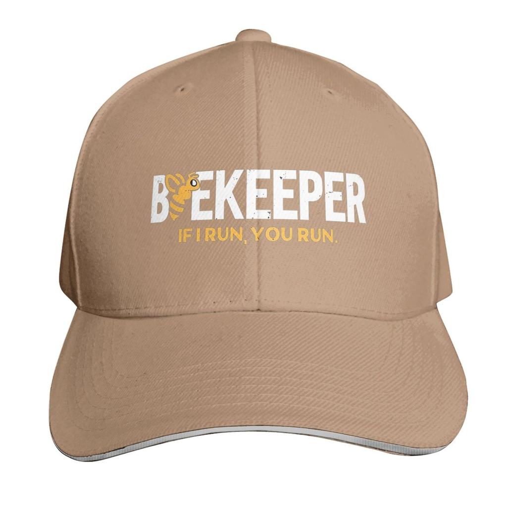 Beekeeper If I Run You Run Beekeeping Cap Fashion Casual Baseball Caps Adjustable Hat Hip Hop Summer Unisex Baseball Hats