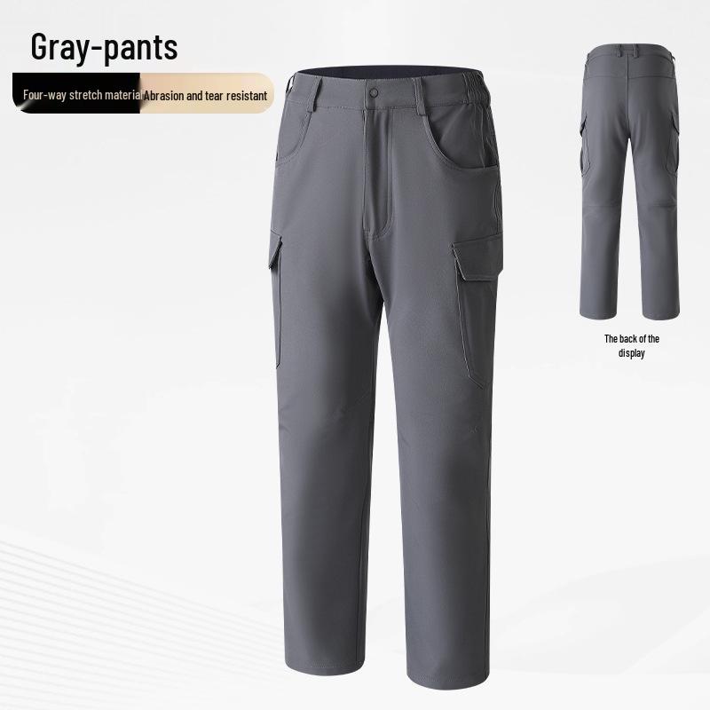 Outdoor Camouflage Tactical Multi-Pocket Stretch Workwear Suit - New Spring/Autumn Collection 180 (68-77 kg)
