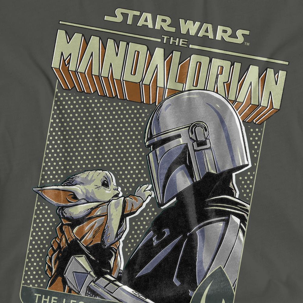 Star Wars The Mandalorian Womens/Ladies Legend Continues Grogu T-Shirt