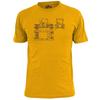 Mens Albany Vintage Car Blueprint T Shirt