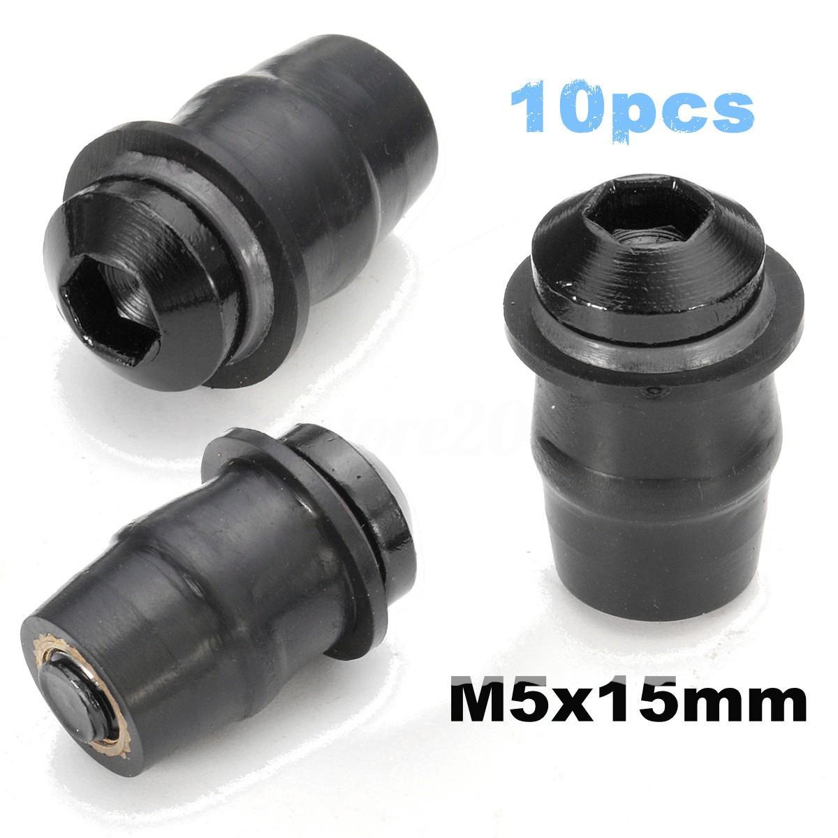 

Запасные части гайки ветрового стекла Анодированные алюминиевые аксессуары Мотоциклетная резина чёрный