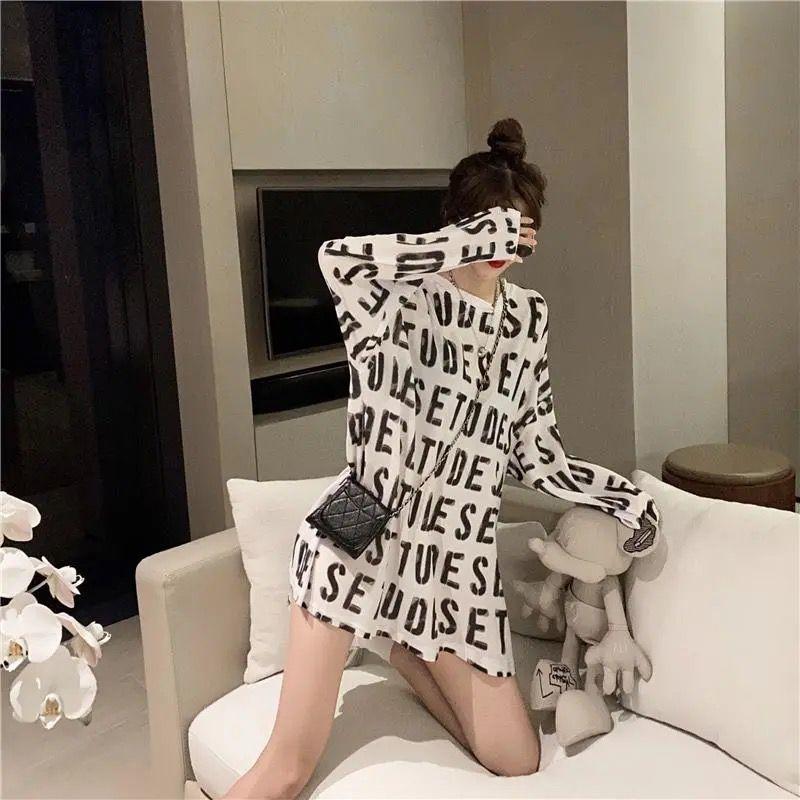 

Летние солнцезащитные толстовки, тонкие свободные, средней длины, солнцезащитная толстовка с длинными рукавами, рубашка, женские толстовки M