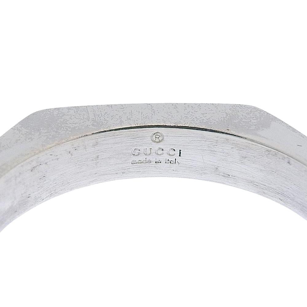 Gucci Octagon Ring Silver925 #10.1(US Size) 7.5g Unisex Used