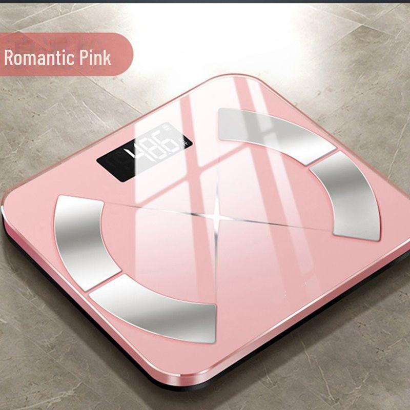 Upgraded Smart Rechargeable Body Fat and Weight Scale - Accurate Electronic Scale for Home Use