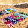 Cartoon T-teen T-titans Towel Drying Bath Towel Applicable To Light Swimming Camping Yoga Beach Out