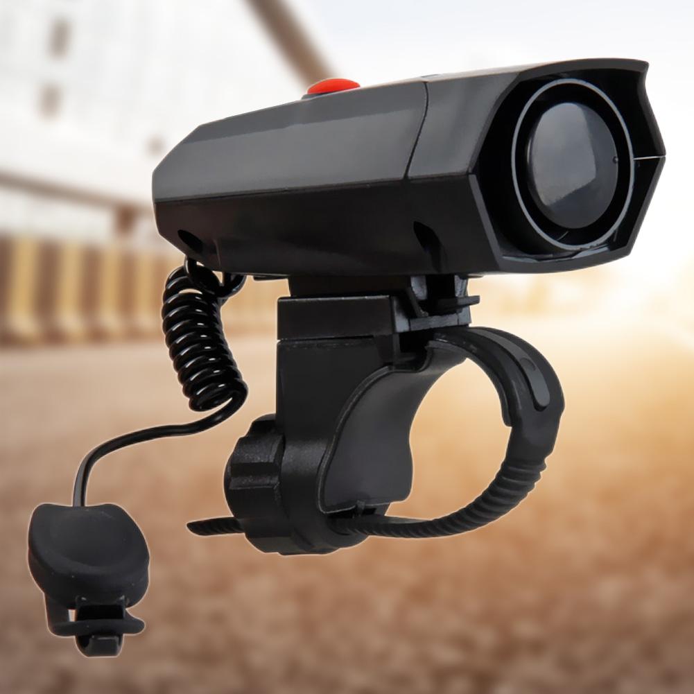 Electric Bike Horn Loud Electronic Bicycle Bell Cycling Horn Safe & Easy Cycling Alert for Mountain Bike Road Bike Scooters China Mainland