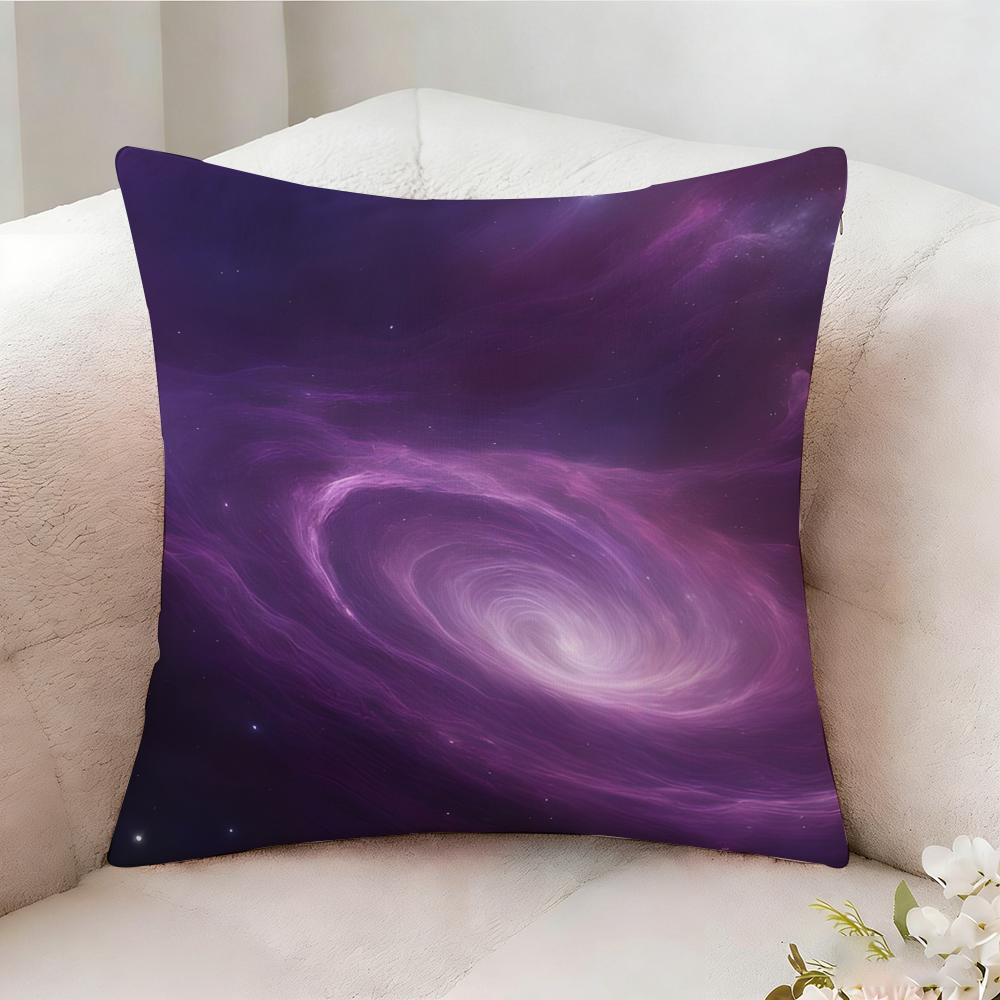Space Starry Sky Pillow Case Pillowcase Doublesided Printed Sofa Cushion Bedroom Headboard Pillow