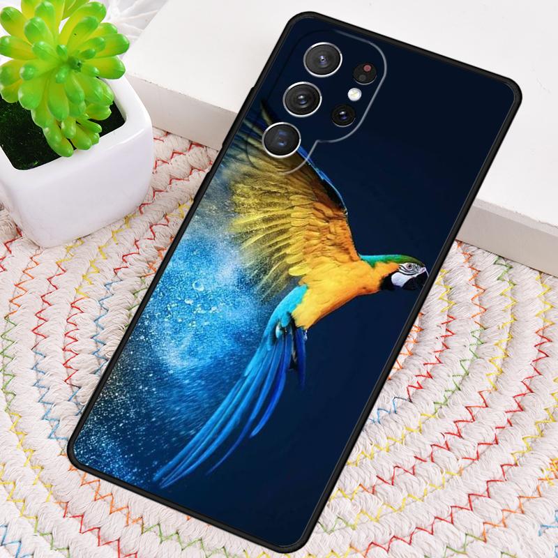 Animal Parrot Birds Phone Case for Samsung Galaxy Note 10 Pro S26 Ultra S23 S24 FE S25 S21 S22 PLUS Shockproof Cove