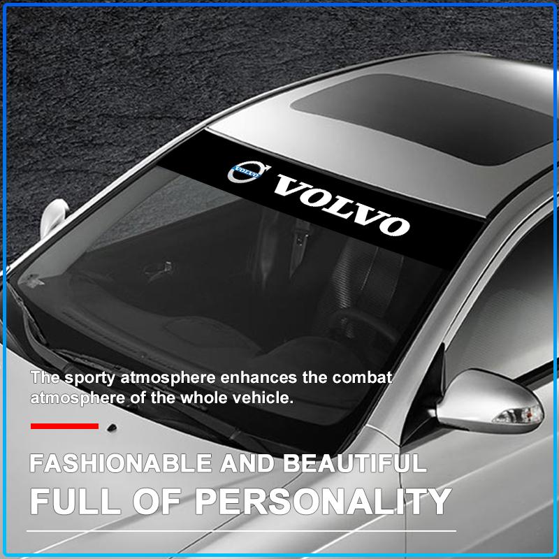 Auto-Frontscheibenaufkleber, dekorative Embleme vorne und hinten für Volvo Rdesign XC90 S60 XC60 V70 S80 S40 V50 V40 V60 C30 S70