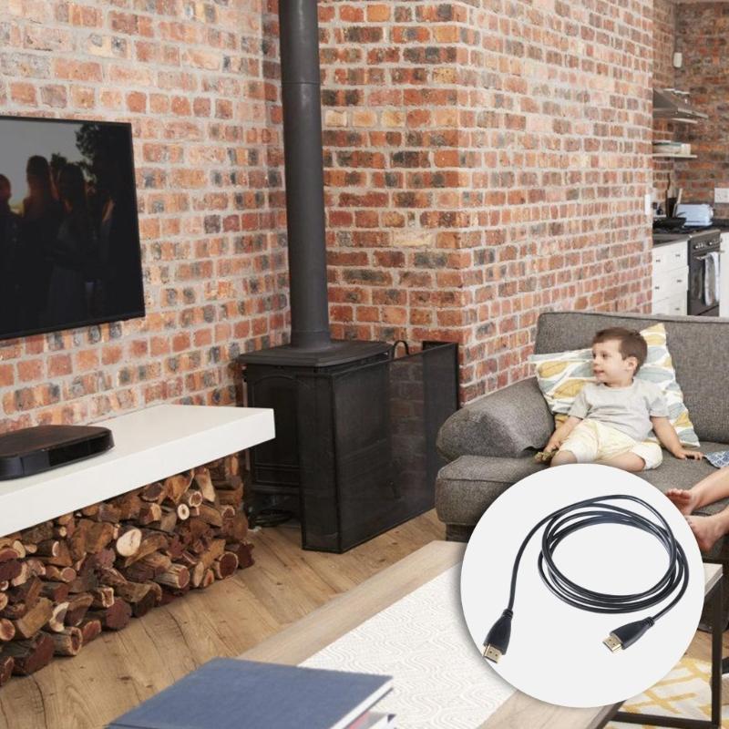 High Speed HDTV Cord Male to Male HDTV Wire 1080P HDTV to HDTV Cable for Gaming Consoles Projectors HDTV Monitors