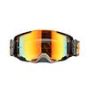 New large-frame off-road motorcycle goggles with high-definition, anti-glare lenses, suitable for wearing with prescription glasses while riding