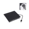 Slim External CD DVD RW Drive USB 2.0 Writer Burner Player Black For Laptop PC