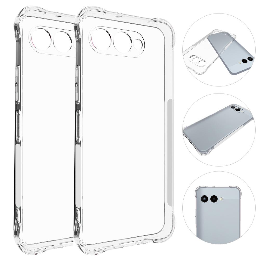 Clear Case For T-Mobile Revvl 8 5G, Transparent Shockproof Protective Cover, Anti-Scratch Anti-Yellowing Phone Shell