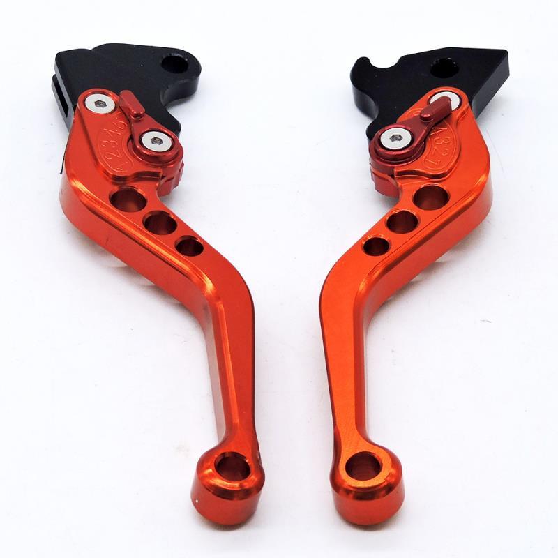 CNC Motorcycle Handlebar Kit: Clutch & Brake Levers for YBR125 09-11