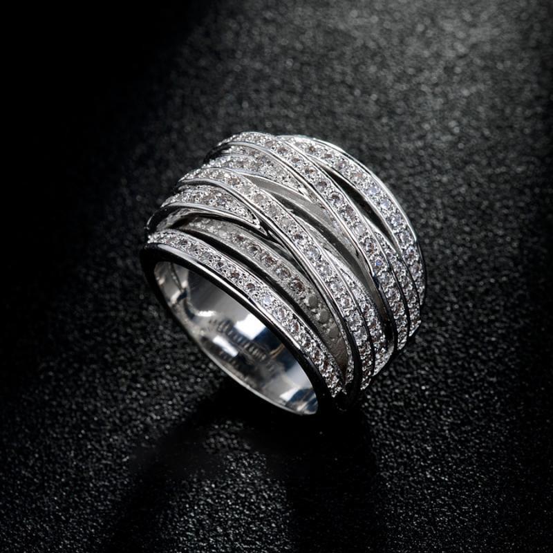 S925 Sterling Silver Color VVS1 AAA Natural Zircon Rings Women Anillos Bizuteria Gemstone Silver 925 Jewelry Moni Diamond Ring