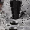 3pcs Precision Step Drill Bit Set Hex Shank Bearing Steel Step Drill Bit  Home Improvement