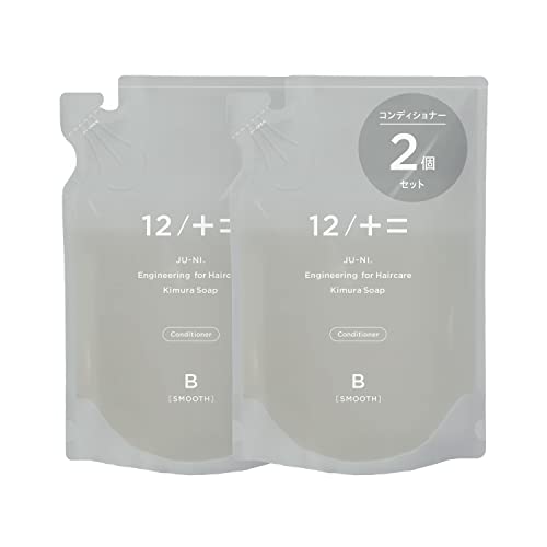Kimura Soap 12/JU-NI [Conditioner 2-pack] Refill Set 450ml (Smooth Type-B)