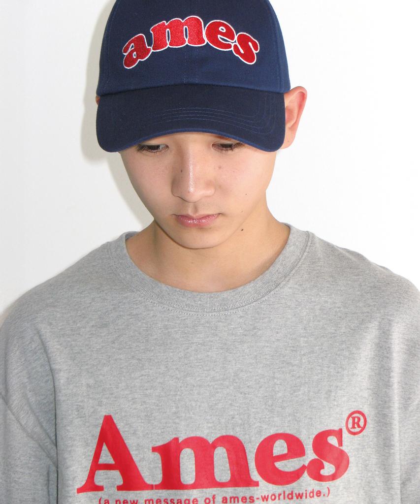 AMES-WORLDWIDE Ames Arch Ball Cap Navy