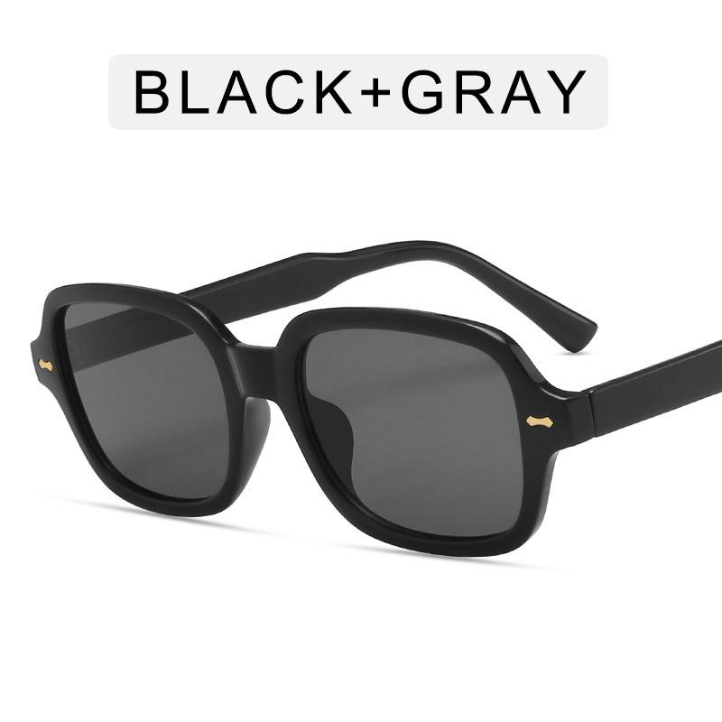 

Classic Latest Rectangular Ins Yellow Sun Glasses Glasses Ladies Stylish Rice Nail Sun Eyeglasses Spectacle Frame Frame Men Trend Catwalk Vintage only 1 sunglasses