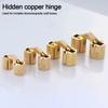 8-18mm Brass Hinges Invisible Furniture Hinges New Hardware  Door