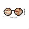 Desktop Wood Glasses Decoration, novelty Eyewear Prop, Eyeglass Prop Ornament