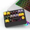 Wireless Gaming Keyboard Macro Defined Joystick 15keys Gaming Keyboard with Color Lights Multiple Function