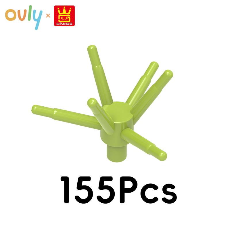 WANGE Flower Branches Building Blocks 155Pcs Small Compatible Bricks Farm Elements Accessories MOC DIY Bulk Kids Toy No.19119