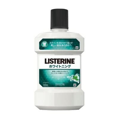 

Лечебный ополаскиватель для полости рта Listerine отбеливающий [Набор 12] (4901730170857-12)