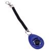 Pet Trainer Oval Shape Elastic ABS Dog Training Clicker for Outdoor