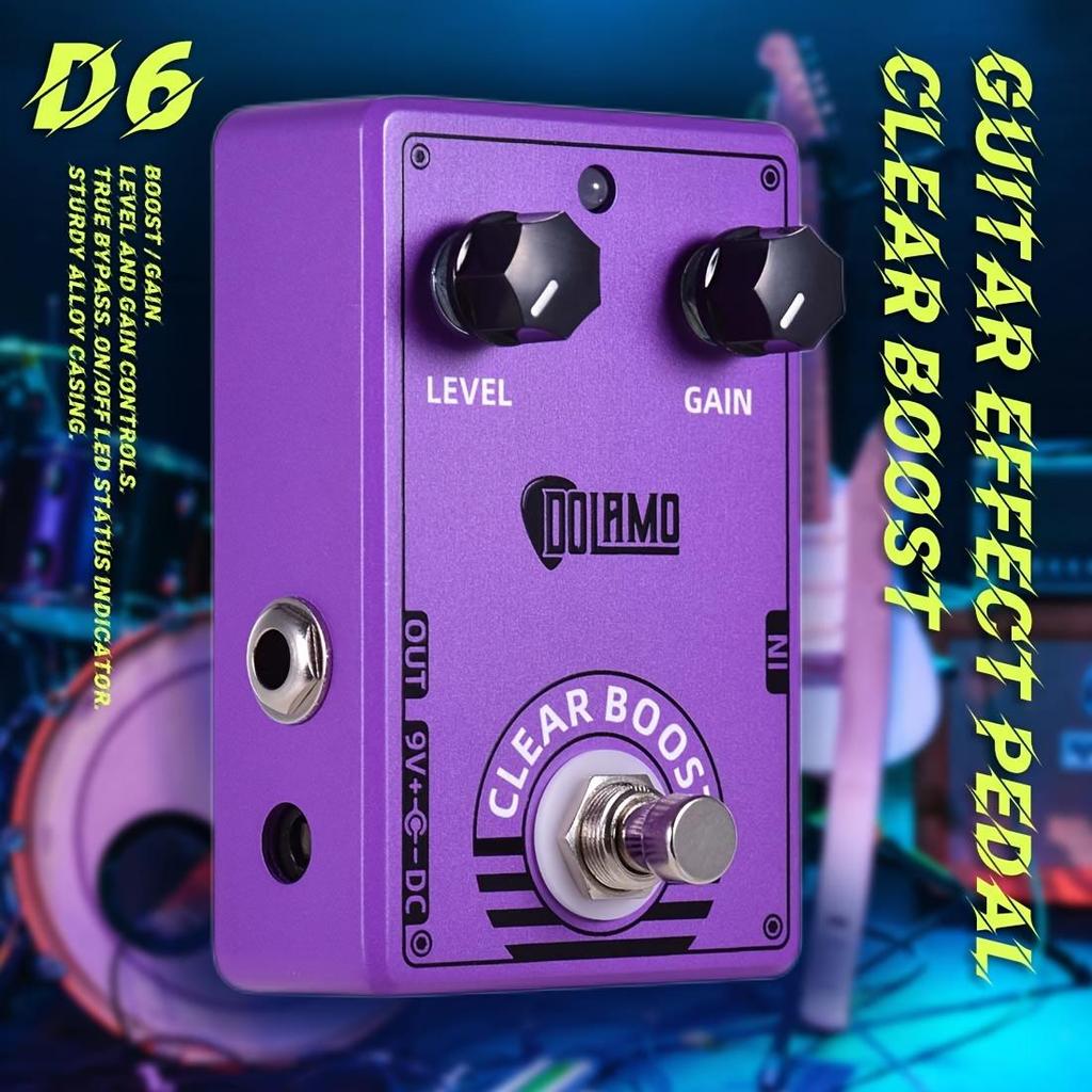 Efekt gitarowy Dolamo True Bypass FUZZ Distortion Overdrive D1 - D14 do gitary basowej