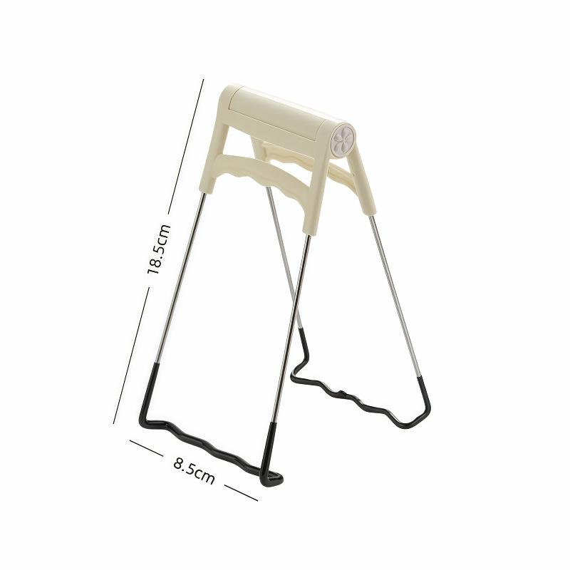 Stainless Steel Heat-Resistant Bowl and Plate Lifting Tongs Set