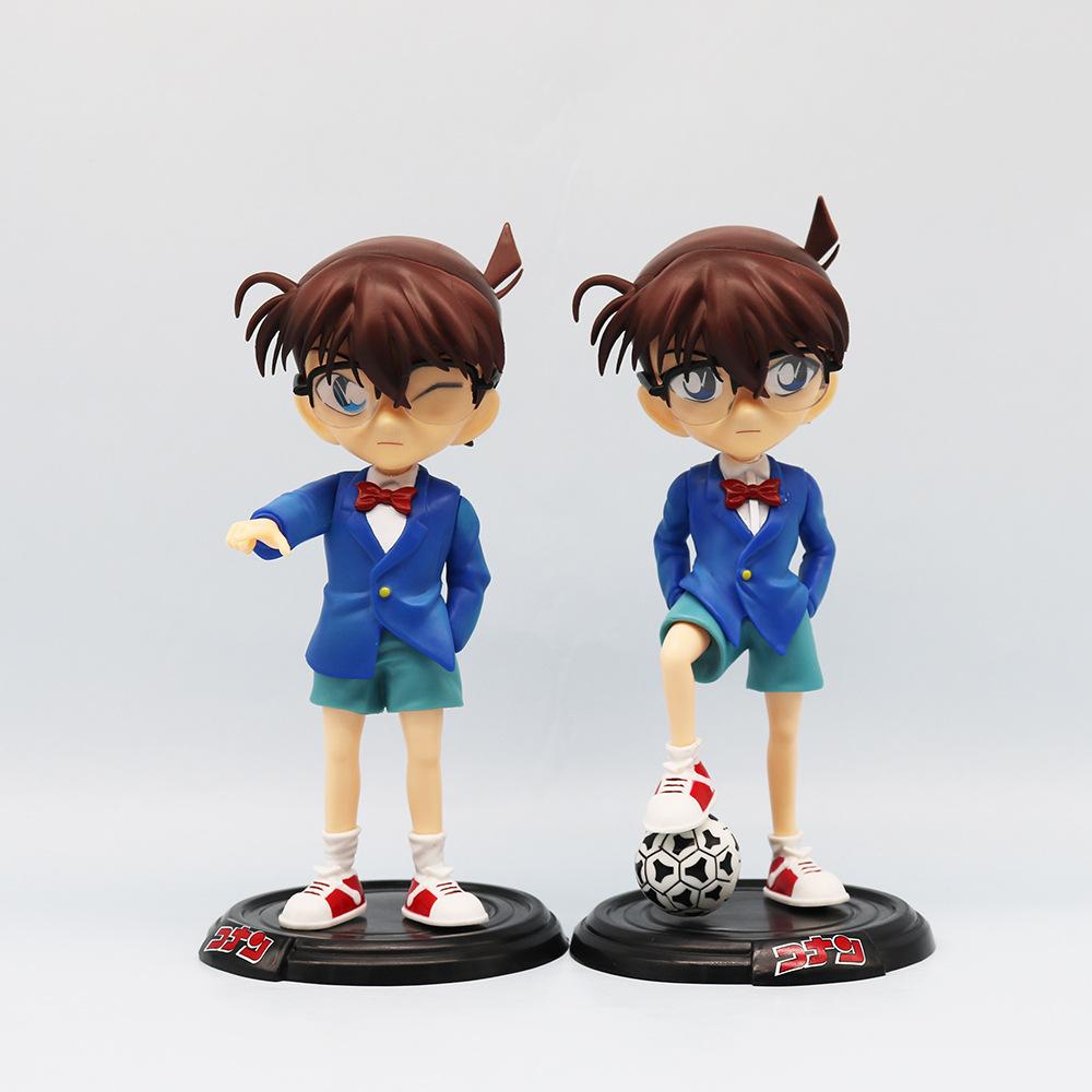20cm Anime Detective Edogawa Kudou Shinichi figure PVC Figure Doll Collection Display Toy Model Decoration Gift In Stock