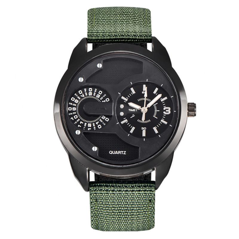 Original Brand Men Watches Boys Fashion Nylon Band Gifts Quartz Watch Black Relogio Masculino Montre Homme Reloj Hombre