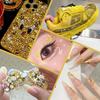 Flatback Loose Rhinestones Glass Glue on Eco-Friendly 12 Facets Bulk 1440pcs for Nail Art