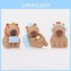 Entzückendes Capybara Cartoon Auto Dekoration PVC Figur Für Sammler Blind Box