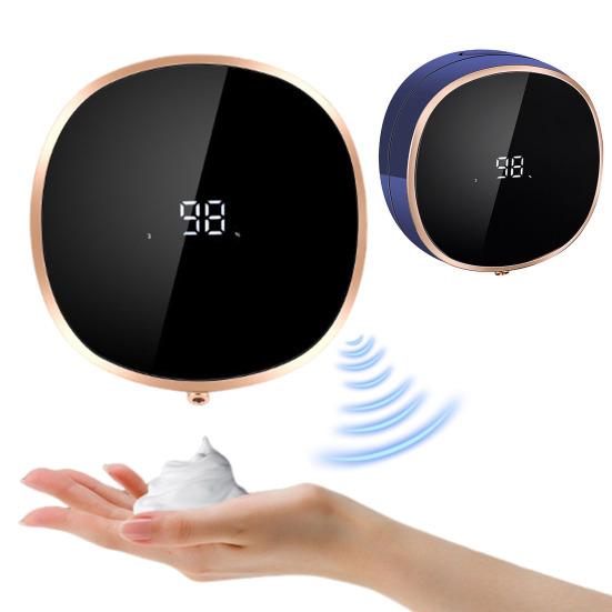 Automatic Soap Dispenser with Temperature Display Rechargeable Wall-Mounted Electric Soap