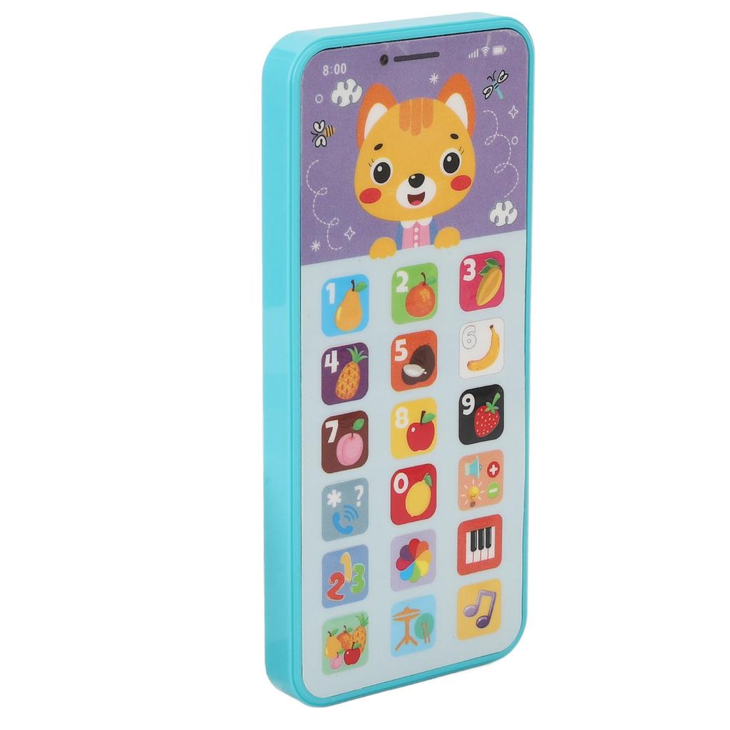 Baby Cell Phone Toy 18 Buttons 6 Modes USB Charging Multifunction Early Education Simulation Phone