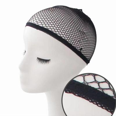 High Elastic Invisible Hair Wig Net Cap with Non-Slip Wide Brim for Sleeping