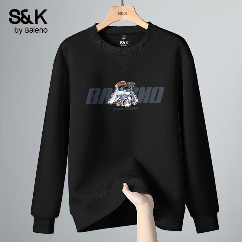 

Baleno S&K Series Men s JPB Trendy Rabbit Print Round Neck Sweatshirt 5XL