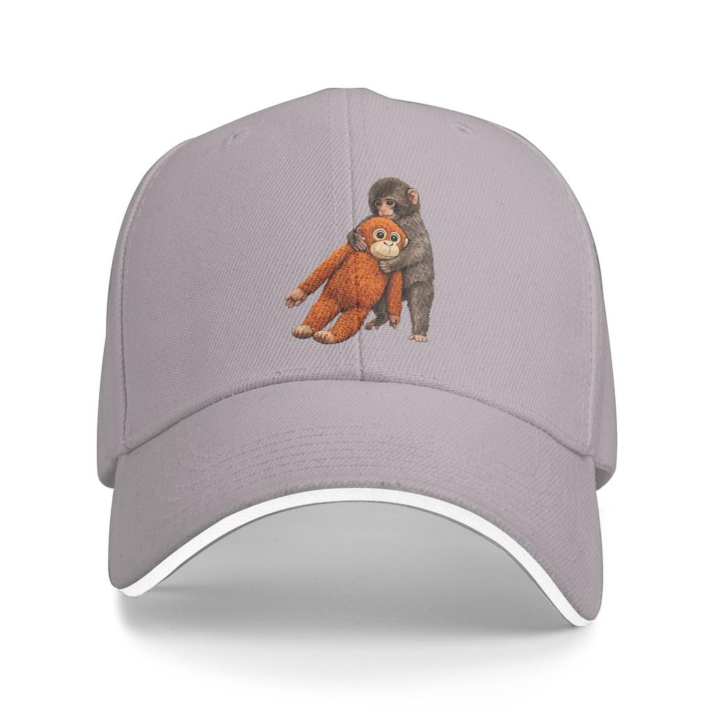 Baby Viral Monkey Punch Hugging Baseball Cap Hunting Camping Adjustable Trucker Hat Women Unisex Classic Design Baseball Caps