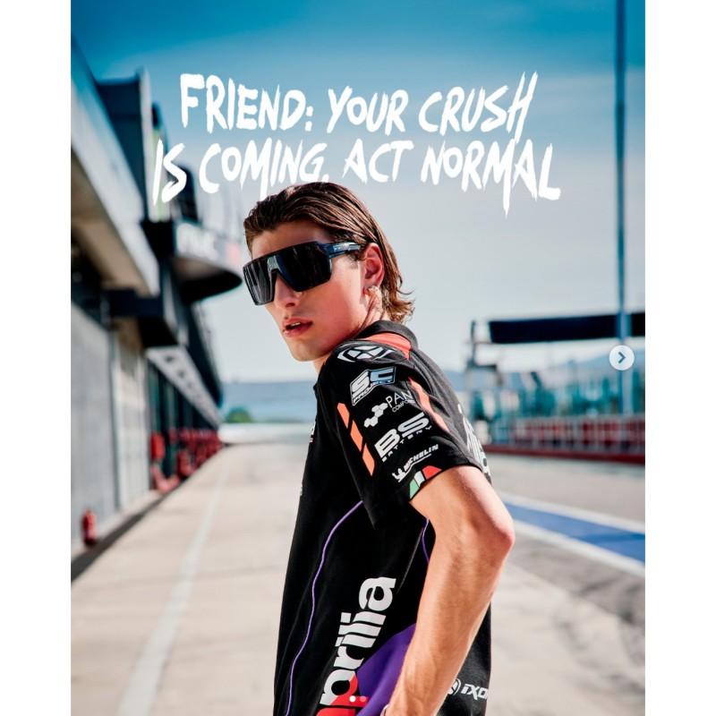 Quick-Dry Polo Shirt Motorcycle Racing Team Riding Gear Downhill Cycling Tee
