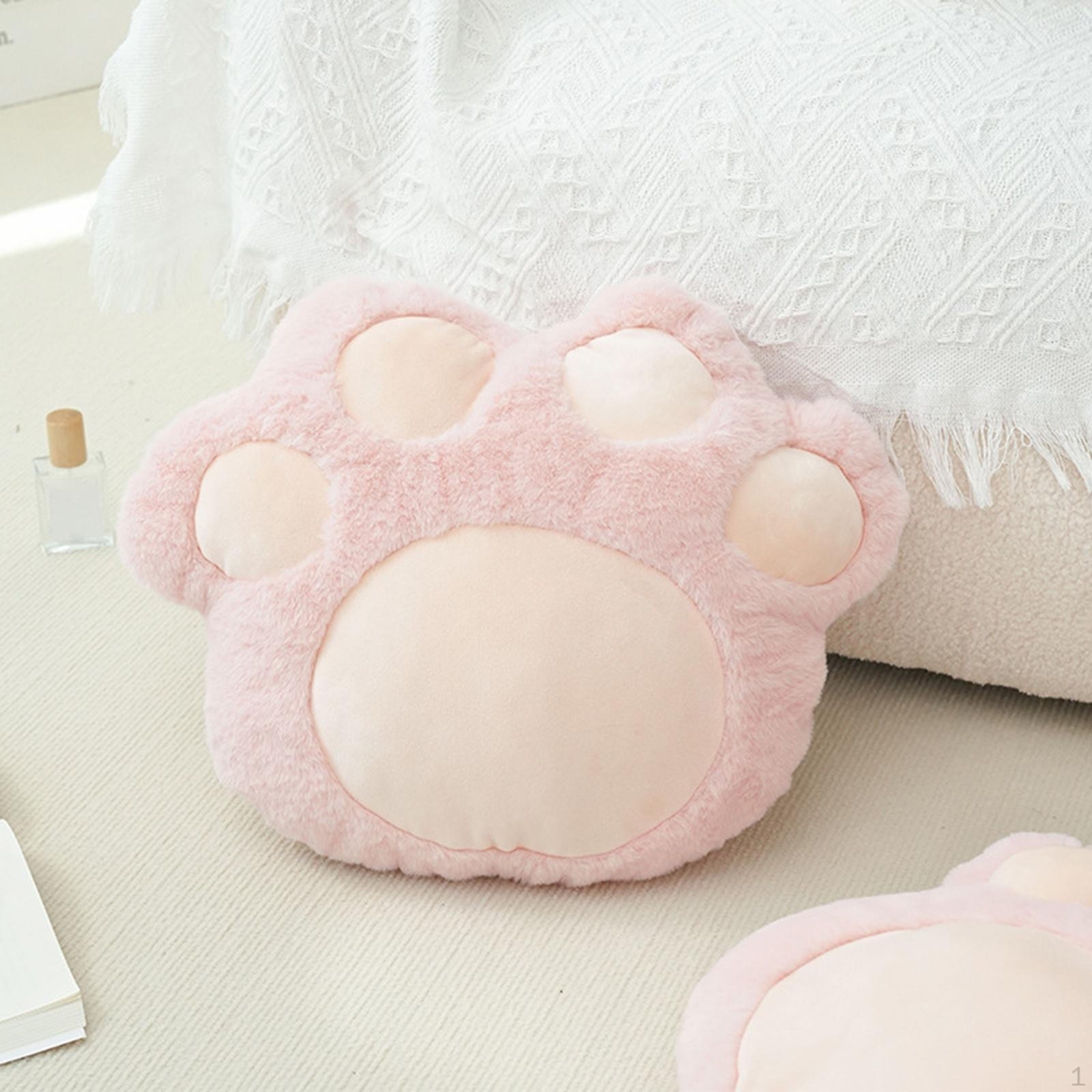 

Декоративная подушка, подушка для дивана, удобная на ощупь, декоративная подушка с милыми кошачьими когтями для дома розовый